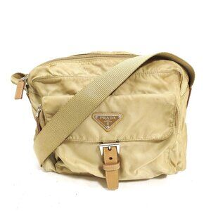 Prada Crossbody bag Beige Nylon